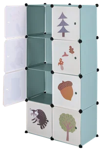 LIVARNO home Regał dziecięcy z 8 przegródkami Lis - Półki i regały dla dzieci LIVARNO home Regał dziecięcy z 8 przegródkami Lis - Półki i regały dla dzieci - miniaturka - grafika 1