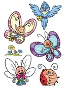 Zabawki kreatywne - Tatuaże - Wesołe owady - Herma - miniaturka - grafika 1