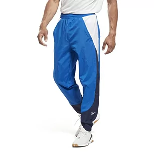 Reebok Męskie spodnie dresowe Identity Vector Tape, Czarny, M - Spodenki męskie - miniaturka - grafika 1