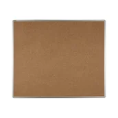 Tablice i flipcharty - ekoTAB Tablica tekstylna ekoTAB w aluminiowej ramie 120 x 90 cm, brązowa 535111 - miniaturka - grafika 1