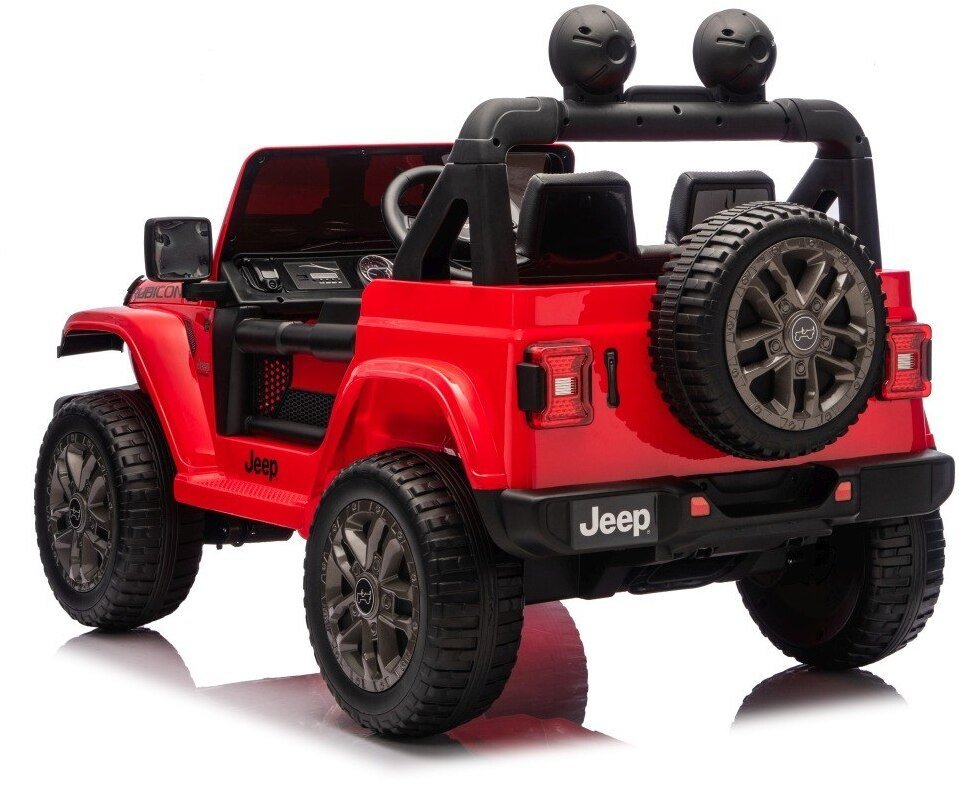 Joko Pojazd Jeep Wrangler Rubicon LIFT Czerwony