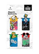 Przybory szkolne - PATIO, Zakładka magnetyczna Disney Fashion Mickey Mouse, 4 szt. - miniaturka - grafika 1