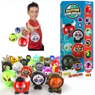 Figurki dla dzieci - EPEE Figurka Odlotowe Coolkulki 6 kulek + 6 ubranek Totem Box D Czerwony - miniaturka - grafika 1