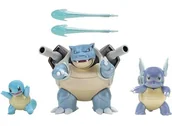 Figurki dla dzieci - Pokemon, Figurki Squirtle, Wartortle, Blastoise - miniaturka - grafika 1