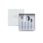 Sztućce dla dzieci - Zestaw 4 sztućców dla dzieci Fantasia Cicogna Blue Mepra - miniaturka - grafika 1