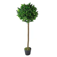 Sztuczne drzewka - Leaf Design UK sztuczna realistyczna kula z laurem morskim - miniaturka - grafika 1