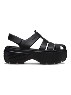 Crocs Sandały "Stomp Fisherman" w kolorze czarnym - Sandały damskie - miniaturka - grafika 1