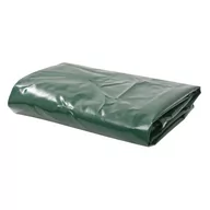 Folie budowlane - vidaXL Plandeka 650 g/m, 4 x 5 m, zielona - miniaturka - grafika 1
