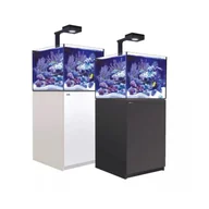 Akwaria i zestawy akwarystyczne - Red Sea REEFER G2+ 200 XL Deluxe System zestaw akwarium z czarną szafką - miniaturka - grafika 1