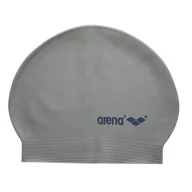 Pływanie - Arena Czepek Soft Latex silver/navy 3468332815452 - miniaturka - grafika 1