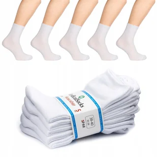 5X Skarpetki Skarpety Medyczne Bezuciskowe Damskie 35-37 - Skarpetki damskie - miniaturka - grafika 1