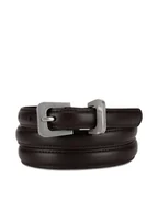 Paski - Gino Rossi Pasek Damski BLYL24003-2 SVL Brązowy - miniaturka - grafika 1