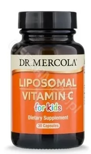 Dr Mercola Witamina C Liposomalna dla dzieci x 30 kaps - Witaminy i minerały - miniaturka - grafika 1