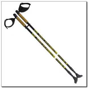 NILS Extreme, Kije Nordic Walking, żółty, 82-140 cm - Kije trekkingowe - miniaturka - grafika 1