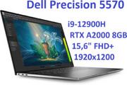 Laptopy - DELL Precision 5570 i9-12900H 64GB 512GB SSD 15,6" FHD+ 1920x1200 RTX A2000 8GB Win11Pro - miniaturka - grafika 1