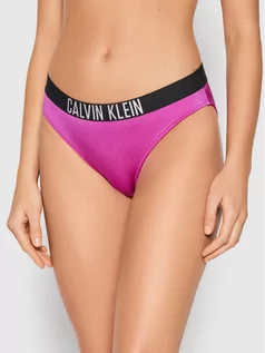 Stroje kąpielowe - Calvin Klein Swimwear Dół od bikini KW0KW01463 Różowy - grafika 1