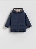 Kombinezony dla dzieci - Reserved - Kurtka z ociepleniem - granatowy - miniaturka - grafika 1