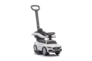 Jeździk z Pchaczem Mercedes 3w1 Biały LEAN Toys - Jeździki dla dzieci - miniaturka - grafika 1