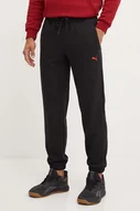 Spodnie męskie - Puma spodnie dresowe F1 ESS Sweatpants kolor czarny z nadrukiem 625729 - miniaturka - grafika 1