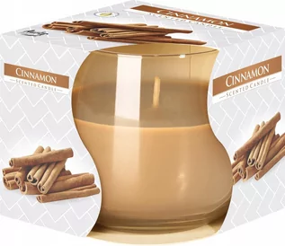 Świece - Bispol Cinnamon sn71-65 1szt - świeca zapachowa szkło - grafika 1