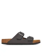 Klapki i japonki męskie - Birkenstock Klapki Arizona 1029134 Szary - miniaturka - grafika 1