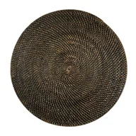 Obrusy i serwetki - Brązowa rattanowa mata stołowa Tiseco Home Studio, ø 36 cm - miniaturka - grafika 1
