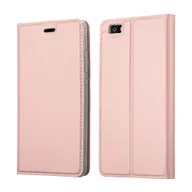 Etui i futerały do telefonów - Pokrowiec Ochronny Do Huawei P8 LITE 2015 Etui w CLASSY RÓŻOWE ZŁOTO Case Obudowa Ochronny Cover Cadorabo - miniaturka - grafika 1