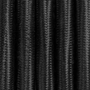 Kabel w oplocie czarnym poliestrowym trzyżyłowy 3x1,5mm2 Kolorowe Kable - Przewody elektryczne - miniaturka - grafika 1
