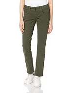 Spodnie damskie - Pepe Jeans Damskie spodnie Gen, zielony, 26W Regular - miniaturka - grafika 1