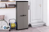 Pozostałe wyposażenie warsztatu - KIS Piu - High Cabinet Grey/Black - miniaturka - grafika 1