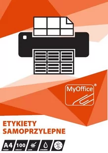Papier Samoprzylepny Etykiety A4 210 x 148 mm - Papier do drukarek - miniaturka - grafika 1