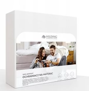 Hilding Ochraniacz bawełniany wodoodporny Hilding 140/200 cm 140/200 cm - Prześcieradła - miniaturka - grafika 1