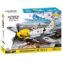 Cobi KLOCKI HC WWII 5727 SAMOLOT MESSERSCHMITT BF 109 E-3 5727 - Klocki - miniaturka - grafika 1