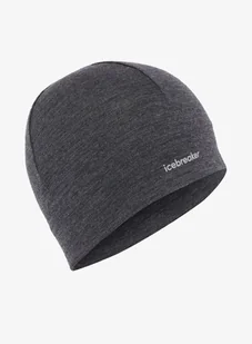 Czapka termoaktywna Icebreaker Merino 200 Oasis Beanie - jet hthr - Czapki damskie - miniaturka - grafika 1
