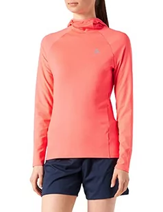 Odlo Damska bluza z kapturem Zeroweight, ceramiczna, z kapturem, Siesta, XL - Bluzy damskie - miniaturka - grafika 1