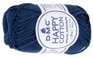włóczka HAPPY COTTON DMC 758 / granatowy - Pasmanteria - miniaturka - grafika 1