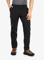 Spodnie narciarskie - Spodnie męskie Salewa Puez DST Cargo Pants - black out - miniaturka - grafika 1