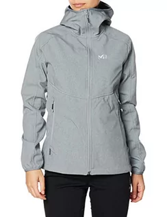 Kurtki damskie - Millet Damska kurtka softshell Shucksan Highloft II W szary H Monument XS MIV7976 - grafika 1