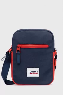 Torby męskie - Tommy Jeans Tommy Jeans Saszetka kolor granatowy - grafika 1