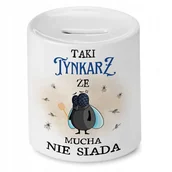 Skarbonki - Skarbonka 330 ml Dla Marcela Syna Dziecka Prezent z Nadrukiem ze Zdjęciem + Opakowanie na prezent (wzór 04) - miniaturka - grafika 1