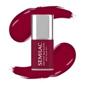 Lakiery hybrydowe - Semilac Lakier hybrydowy One Step Glossy, S570 Dark Raspberry - miniaturka - grafika 1
