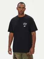 Koszulki męskie - DC T-Shirt ADYZT05467 Czarny Regular Fit - miniaturka - grafika 1