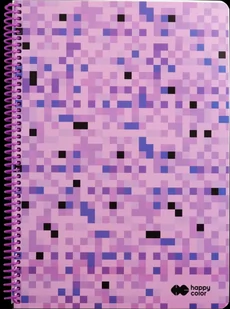 GDD Kołonotatnik B5/80K kratka Pixi 2 HAPPY COLOR - - Zeszyty szkolne - miniaturka - grafika 1