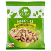 Orzeszki - Carrefour Classic Pistacje prażone solone 300 g - miniaturka - grafika 1