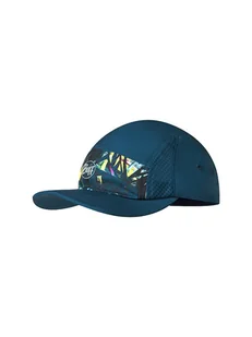 Buff Czapka "5 Panel Go" w kolorze granatowym - Czapki męskie - miniaturka - grafika 1