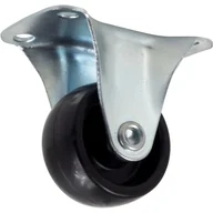 Meble modułowe i akcesoria - Domino Koło z płytką stałą 30mm 15kg plastik - miniaturka - grafika 1