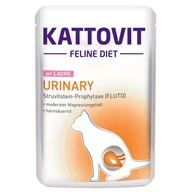 Mokra karma dla kotów - Kattovit Urinary łosoś 12x85g saszetka - miniaturka - grafika 1