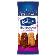 Ciastka - Krakuski Ciastka Barbankanki w czekoladzie 192g CBAR.8150 - miniaturka - grafika 1