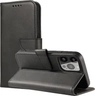 Portfele - Etui Magnet Case Do Huawei Nova 11 Se Z Klapką I Portfelem - Czarne - miniaturka - grafika 1