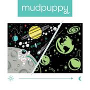 Puzzle - MudPuppy Outer Space Glow-in-the-Dark Puzzle - miniaturka - grafika 1